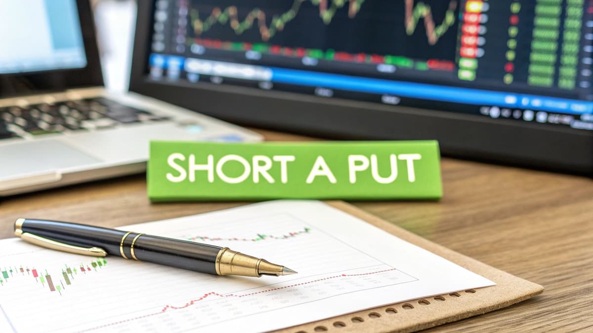 Short a Put An Income Strategy for Options Traders