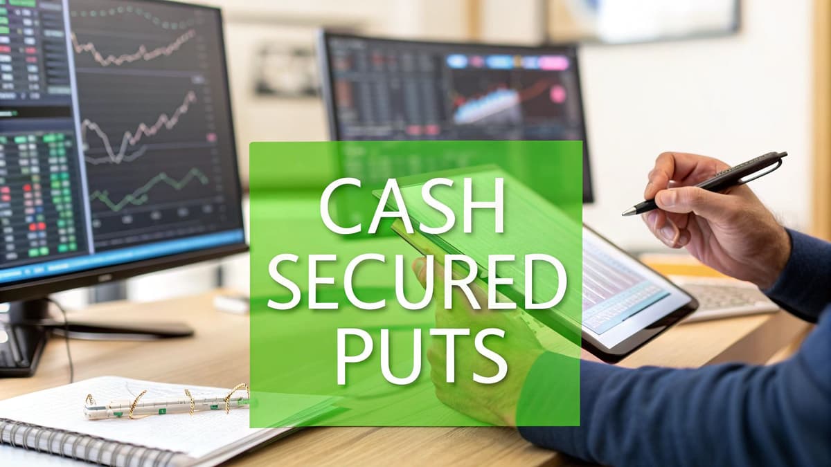 Your Guide to Selling Cash Secured Puts